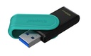 Kingston Technology DataTraveler 128GB Portable USB 3.2 Gen 1 Exodia S (Black/Turquoise)