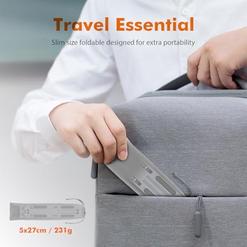 GRIFEMA GB1054 - Support réglable pour ordinateur portable avec 6 angles de réglage