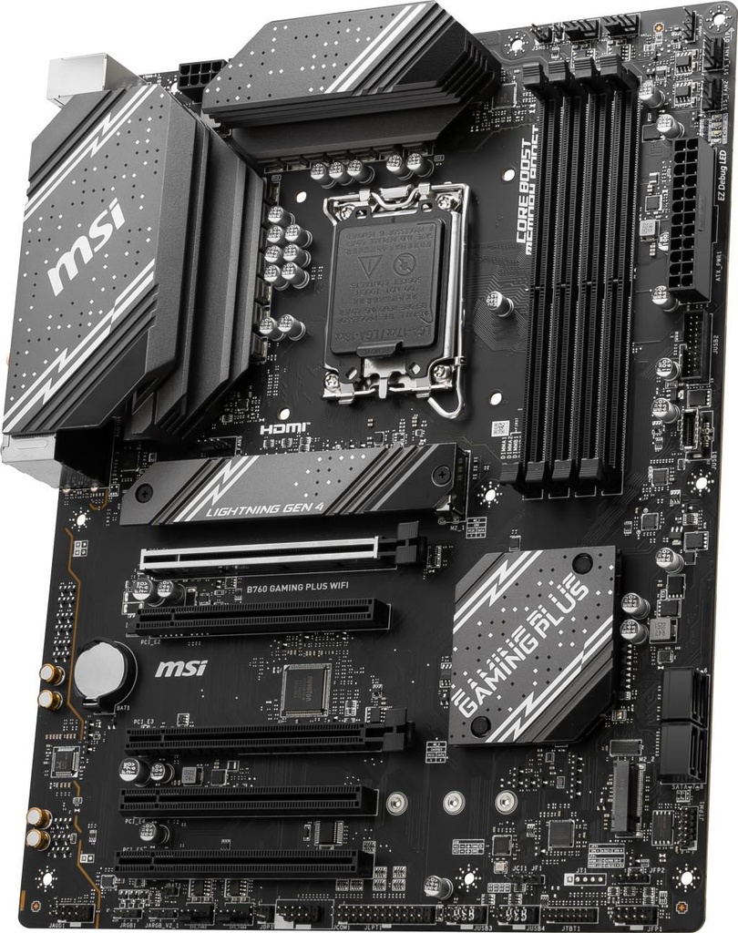 MSI Intel B760 GAMING PLUS WIFI DDR5 ATX Open Box Motherboard