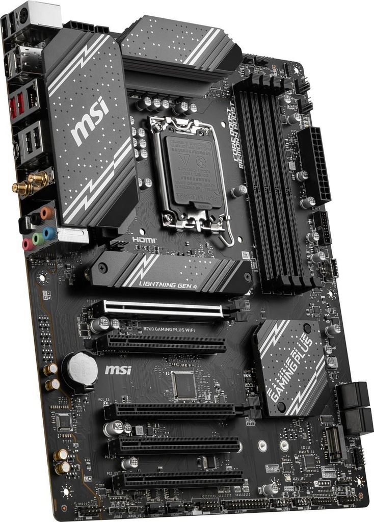 MSI Intel B760 GAMING PLUS WIFI DDR5 ATX Open Box Motherboard