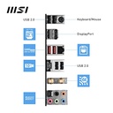 MSI PRO B760-P WIFI DDR4 Motherboard LGA 1700 ATX