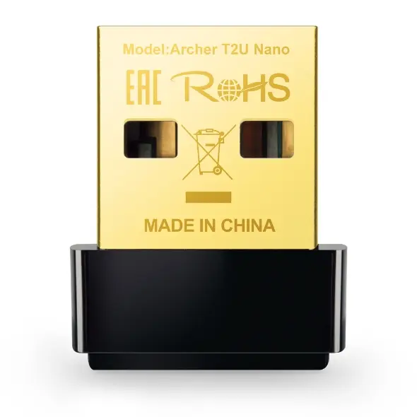 [ARCHER T2U NANO] TP-Link ARCHER T2U NANO AC600 WiFi Nano USB Adapter ARCHER T2U NANO