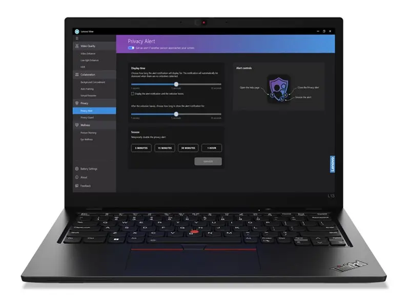 Lenovo ThinkPad L13, Intel Core Ultra 5-125U, 16Go, 512Go, Windows 11 Professionnel, 13.3"
