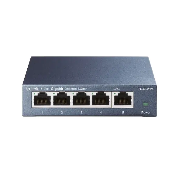 [TL-SG105] TP-Link TL-SG105 5-Port Metal Gigabit Switch