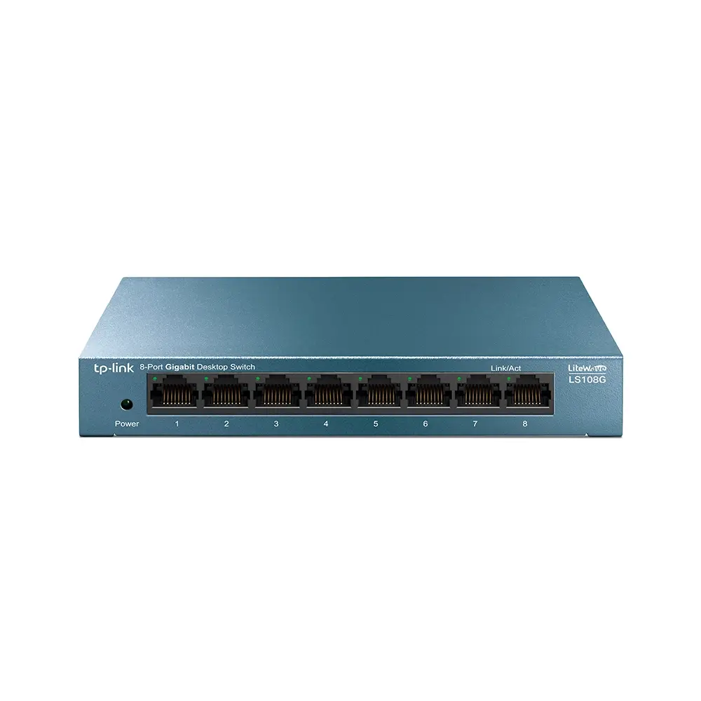 [LS108G(UN)] TP-Link LiteWave LS108G 8 Ports Ethernet Switch - 2 Layer Supported -