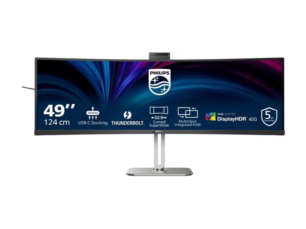 Philips 49B2U6903CH - 6000 Series - écran LED - incurvé - 49" - HDR