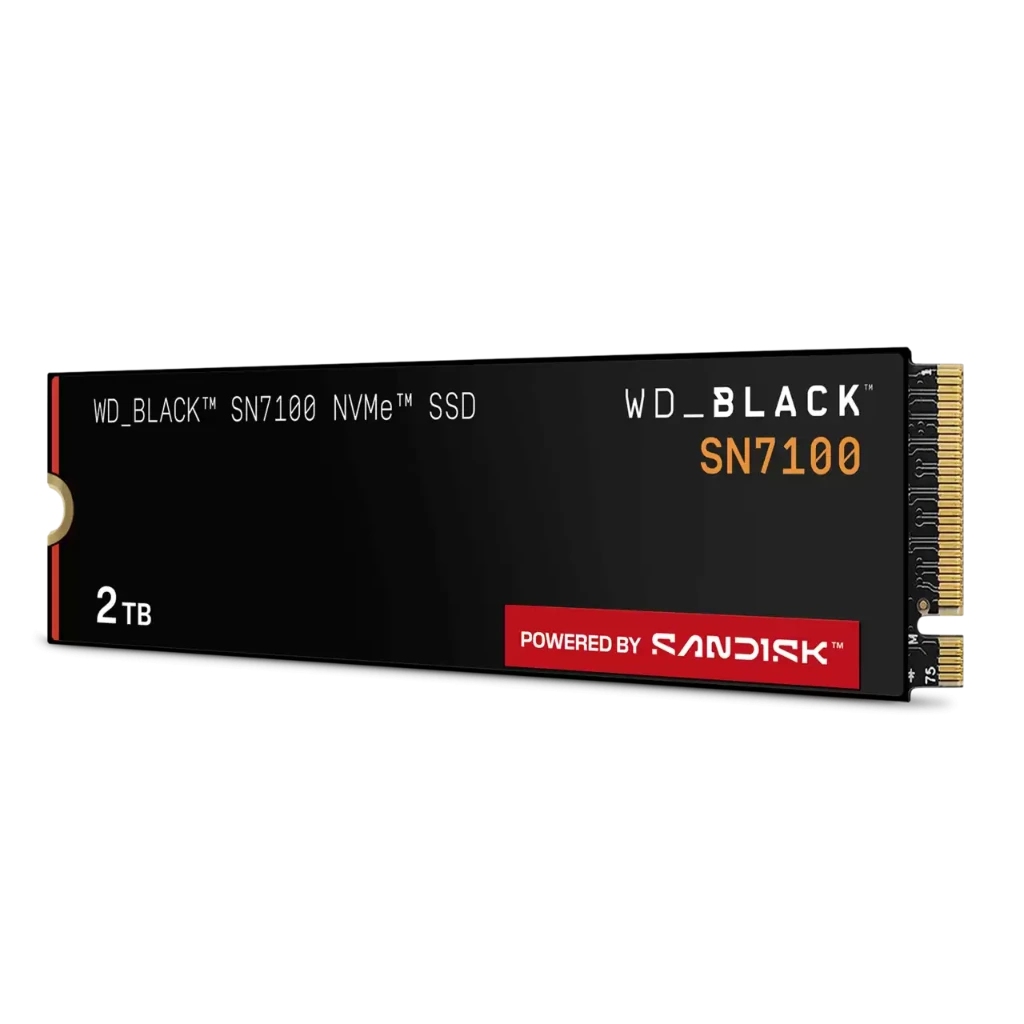 [WDS200T4X0E-00CJA0] Sandisk - Disque SSD NVMe WD_BLACK SN7100 - 2 To