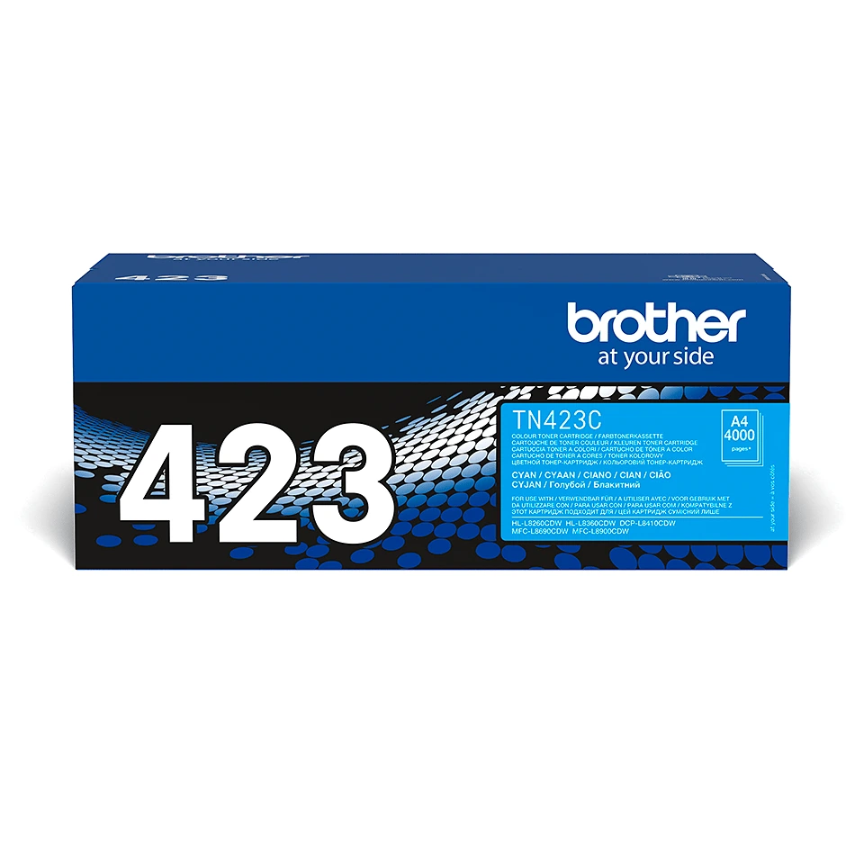 [TN423C] Brother TN-423C Toner cyan - haut rendement