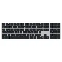Apple Magic Keyboard avec Touch ID et pavé numérique pour les Mac avec puce Apple (USB‑C) - Français