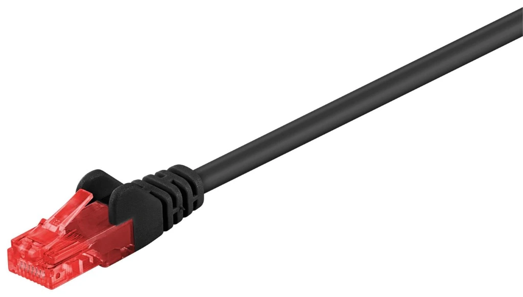 MicroConnect - Câble réseau CAT6 U/UTP 1m - Noir
