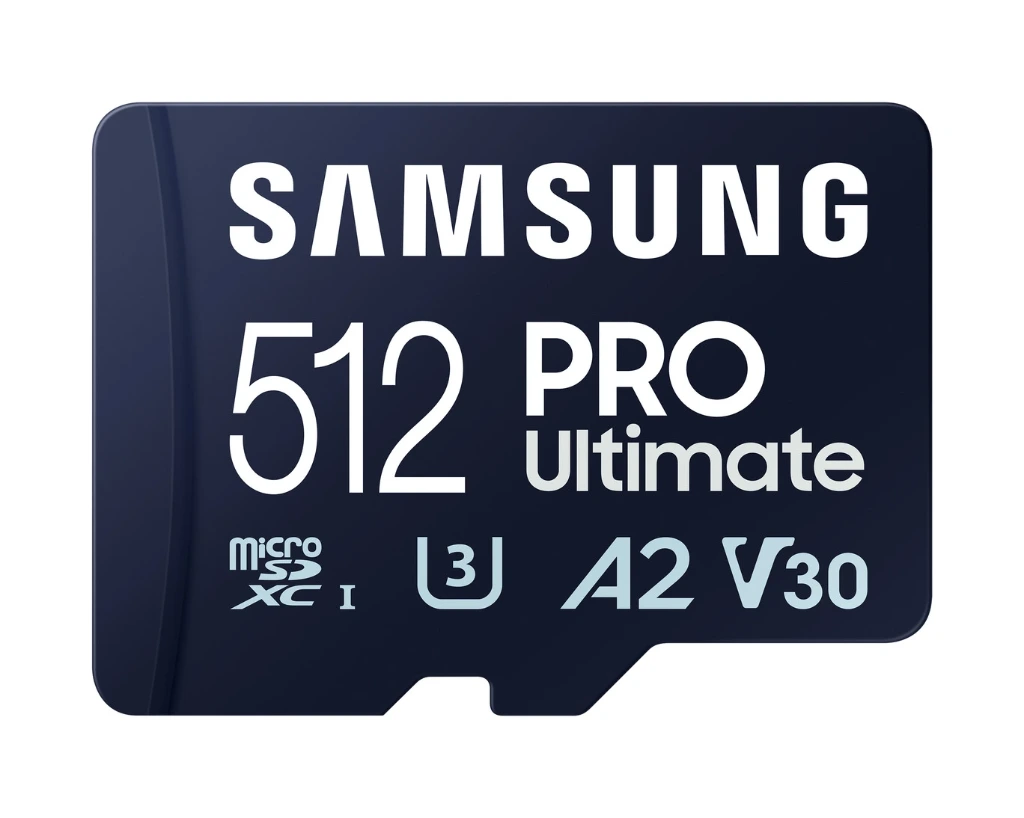 Samsung PRO Ultimate microSDXC UHS-I Card 512GB + Card reader