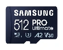 Samsung PRO Ultimate microSDXC UHS-I Card 512GB + Card reader