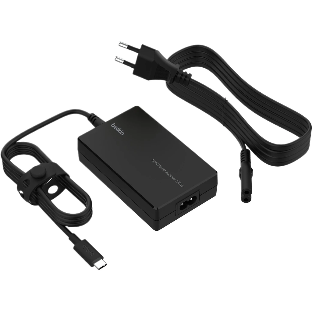 [INC016glBK] Belkin - Adaptateur secteur USB-C GaN Power 100W - Noir