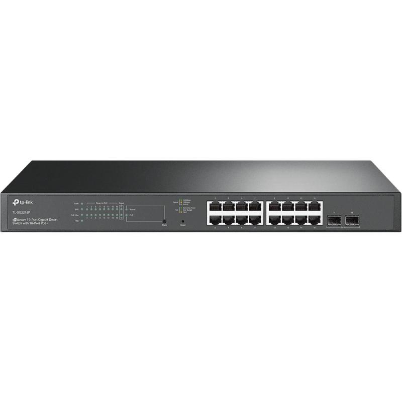 Omada Smart Switch JetStream 18 ports Gigabit avec 16 ports PoE+