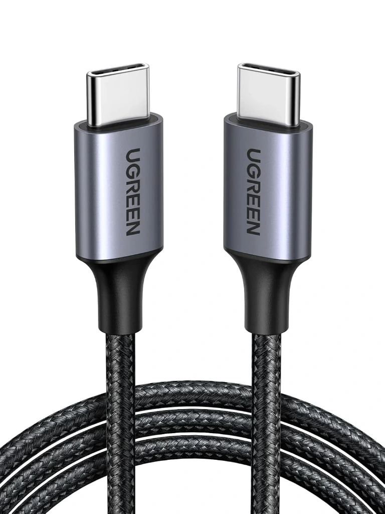 UGREEN - Câble USB-C vers USB-C - PD 60W - Tressé - 1m