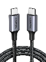 UGREEN - Câble USB-C vers USB-C - PD 60W - Tressé - 1m