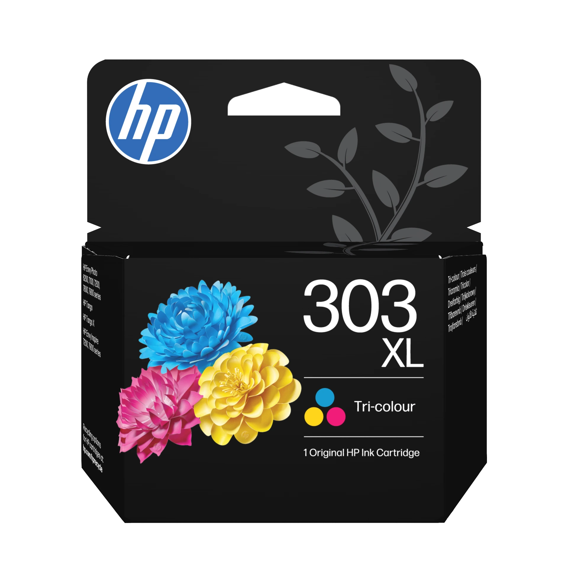 [T6N03AE#LS3] Cartouche d’encre trois couleurs HP 303XL grande capacité authentique