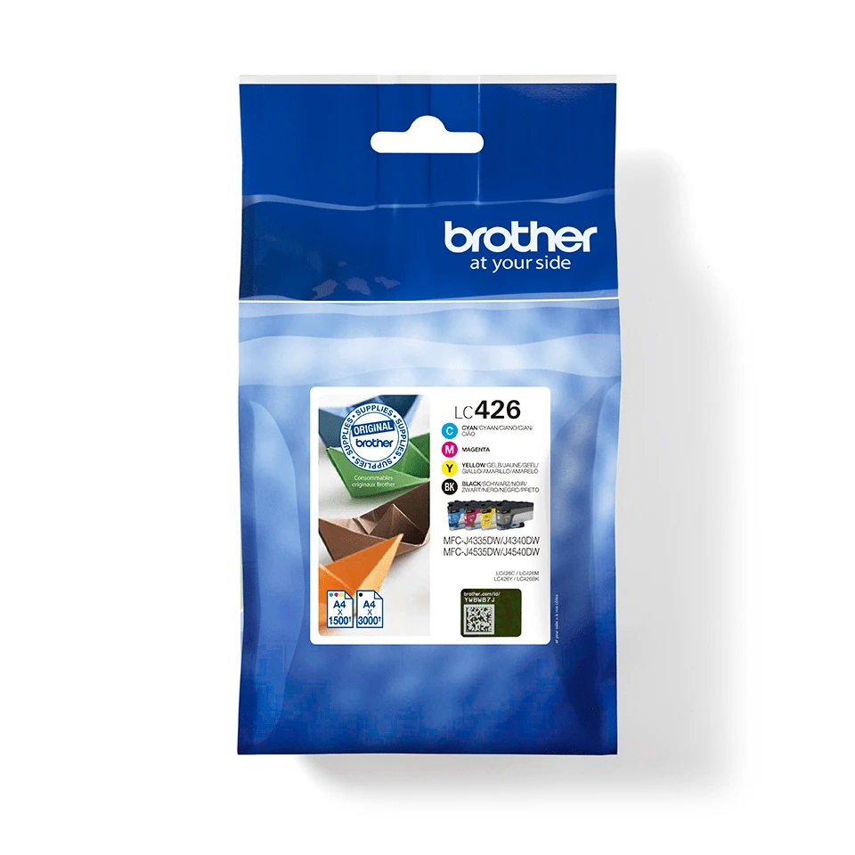 Brother LC-426VAL - Pack de cartouches d'encre - cyan, magenta, jaune et noir