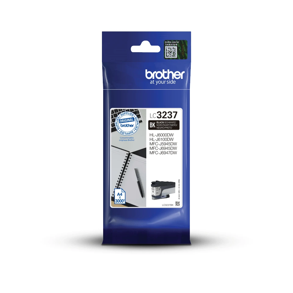 Brother LC-3237BK - Cartouche d'encre - noir