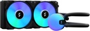 Fractal Design Lumen S24 V2 RGB Processor All-in-one Liquid Cooler 12 Cm Black 1 Pc(s)