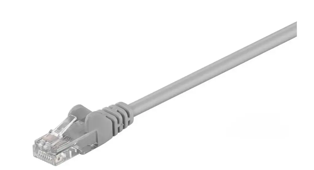 MicroConnect Cat5e UTP 1m - Gris
