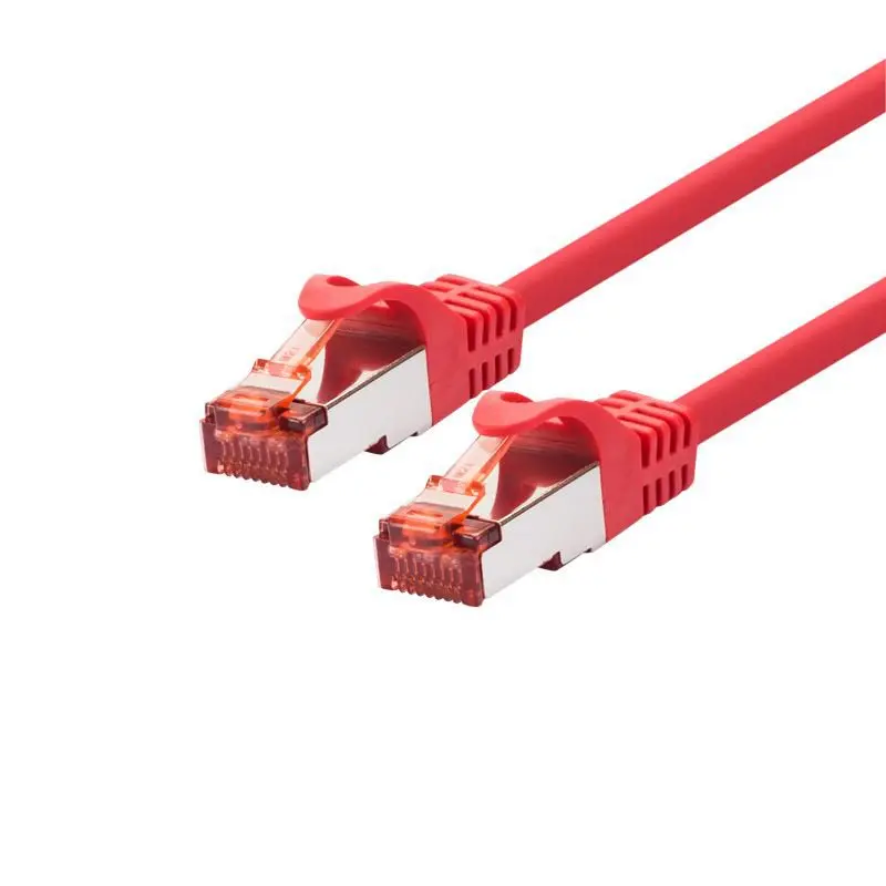 [TCF66F003R] LOGON PROFESSIONAL PATCH CABLE CAT6 F/UTP - 0.3M - Rouge