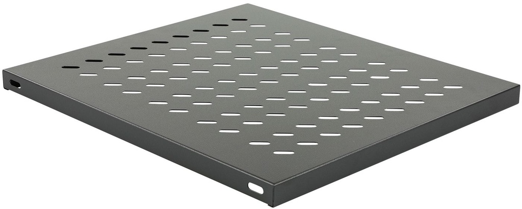 Lanview by Logon 1U 19" D=800MM FIXED SHELF BLACK