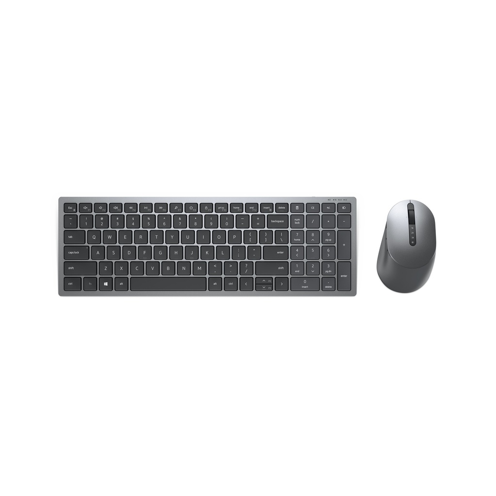 [KM7120W-GY-BEL] Clavier et souris sans fil multipériphérique Dell - KM7120W - belge (AZERTY)