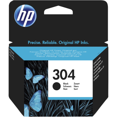 [N9K06AE#301] HP 304 Cartouche d’encre noire authentique