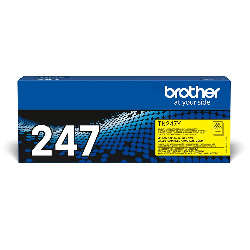 Brother TN-247Y Toner jaune - haut rendement
