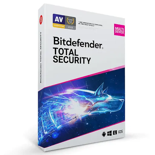 Bitdefender Total Security - 1 an