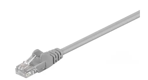 [TCU55U010I] MicroConnect Cat5e UTP 1m - Gris