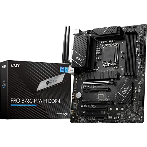 [PRO B760-P WIFI DDR4] MSI PRO B760-P WIFI DDR4 - LGA 1700 - ATX