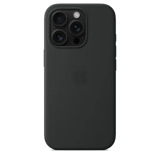 Coque en silicone avec MagSafe pour iPhone 16 Pro Max