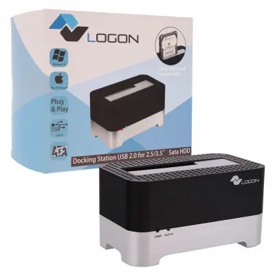 [LHC030] LOGON DOCKING STATION USB 2.0 FOR 2.5/3.5" SATA HDD