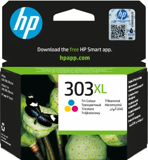 Cartouche d’encre trois couleurs HP 303XL grande capacité authentique