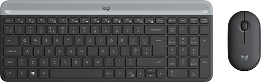 [920-009194] Logitech MK470 - Ensemble clavier et souris sans fil ultra-fin